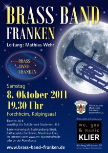 Konzert Brass Band Franken 08.10.2011